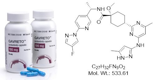 普拉替尼(Pralsetinib)